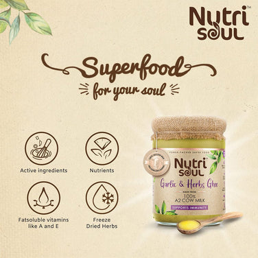 Nutrisoul's Garlic & Herbs Ghee